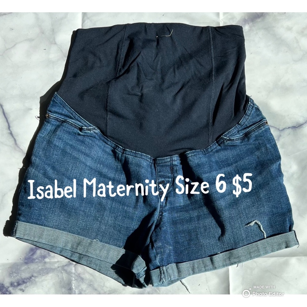 Isabel Maternity Shorts